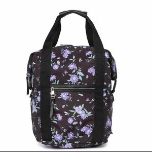 Booker School Backpack MADDEN GIRL Backpack Black Floral Botanical
